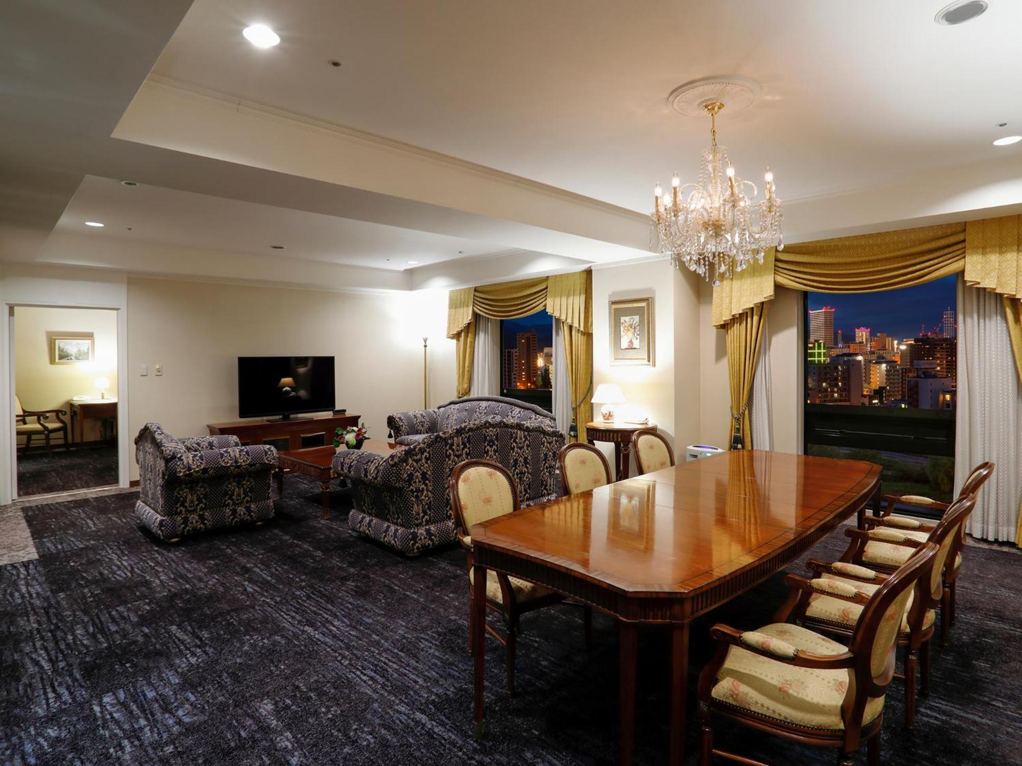 Premier Hotel -Tsubaki- סאפורו חדר תמונה A suite at the hotel