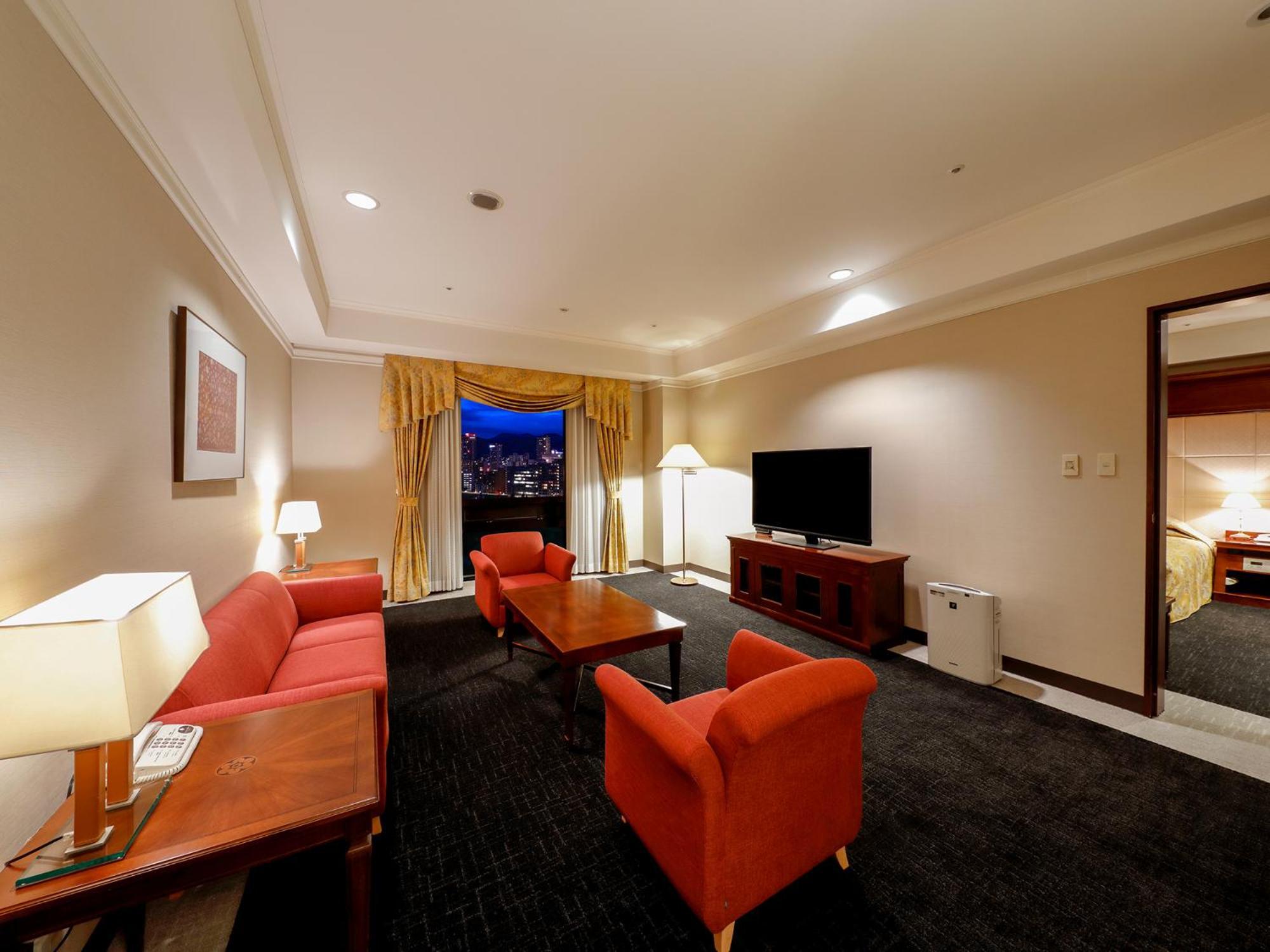 Premier Hotel -Tsubaki- סאפורו מראה חיצוני תמונה A suite at the hotel